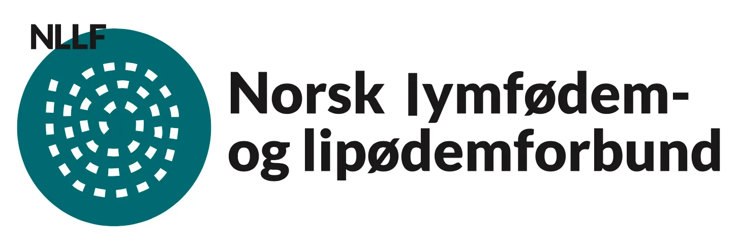 Logo Norsk lymfødem- og lipødemforbund.